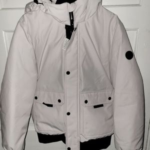 CALVIN KLEIN womens petite small 0degree coat nwt!